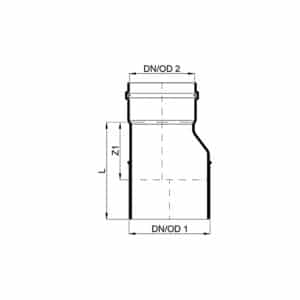 ข้อลดเบี้ยว ECCENTRIC REDUCER